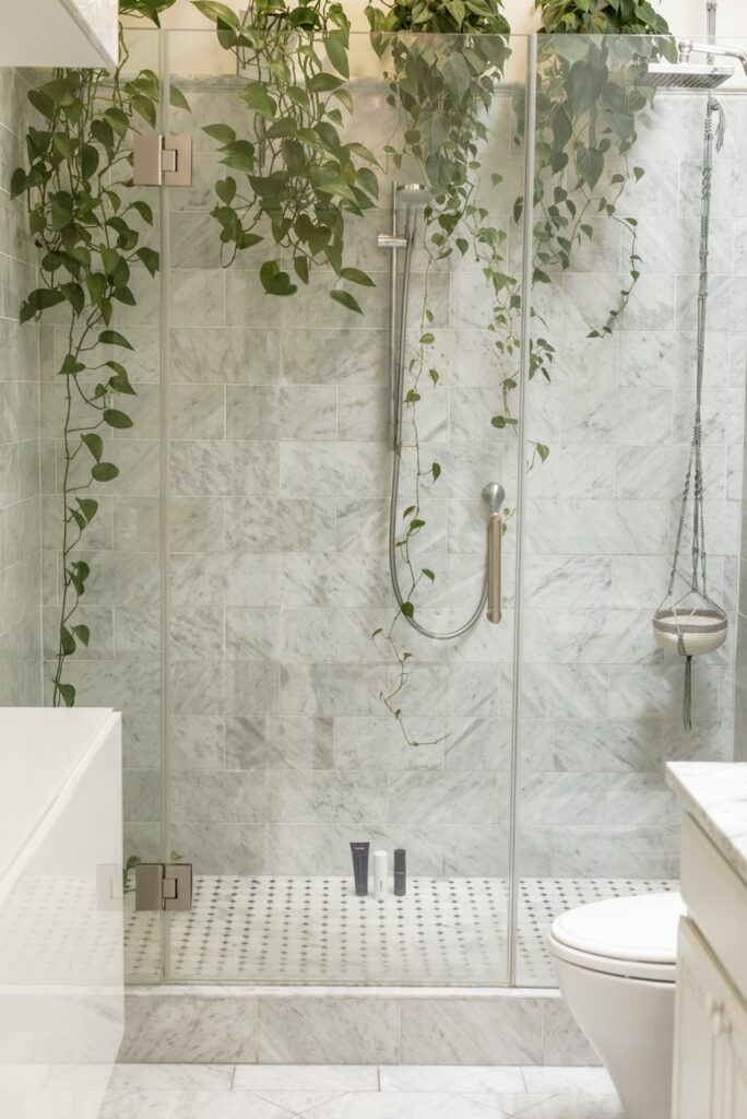 bathroom renovation inspired by nature